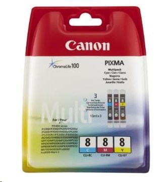 Canon BJ CARTRIDGE CLI-8 C/M/Y Multi pack