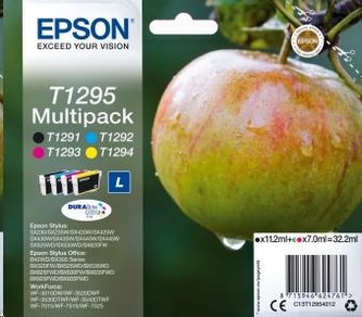 Inkjet cart.multipack pro "Stylus SX420W" tiskárnu, EPSON B+C+M+Y, 32,2ml