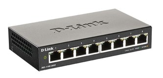 D-Link DGS-1100-08V2 8-port Gigabit Smart Managed switch, fanless D-Link DGS-1100-08V2 8-port Gigabit Smart Managed switch, fanless