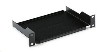 TRITON Police s perforací 10\", hloubka 150mm, včetně montážní sady, černá