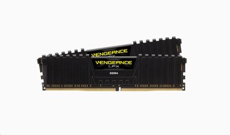 CORSAIR DDR4 16GB (Kit 2x8GB) Vengeance LPX DIMM 3200MHz CL16 černá