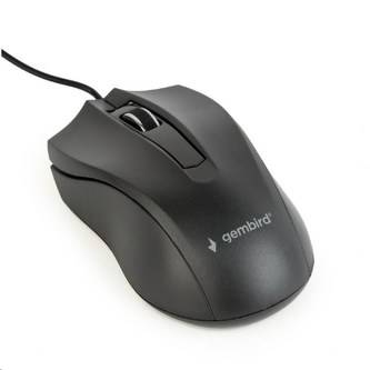 GEMBIRD myš MUS-3B-01, drátová, optická, 1000 dpi, USB, černá GEMBIRD myš MUS-3B-01, drátová, optická, 1000 dpi, USB, černá