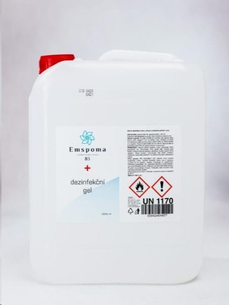 Emspoma dezinfekční gel 5000ml - čirý