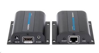 PREMIUMCORD HDMI extender na 60m přes jeden kabel Cat5e/Cat6 PREMIUMCORD HDMI extender na 60m přes jeden kabel Cat5e/Cat6