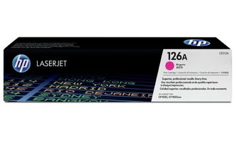 Toner pro "BarevnáLaserJet Pro CP1025" tiskárnu, HP "CE313A" Magenta, 1 tis.stran