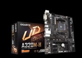 GIGABYTE MB Sc AM4 A320M-H (rev3.0), AMD A320, 2xDDR4, 1xHDMI, 1xDVI, mATX