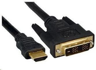 PremiumCord Kabel HDMI A - DVI-D M/M 2m