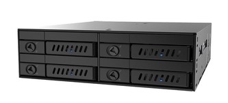 CHIEFTEC SATA Backplane CMR-425, 1x 5,25\" bay for 4x 2,5\" HDDs/SDDs