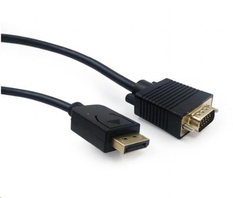 GEMBIRD Kabel CABLEXPERT DisplayPort na VGA, M/M, 1,8m