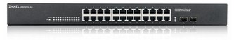 Zyxel GS1100-24 v3 24-port Gigabit Ethernet Switch, 2x SFP