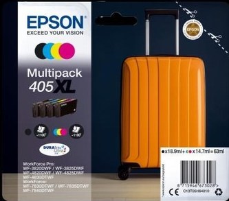 EPSON ink Multipack 4-colours 405XL DURABRITE ULTRA  Ink