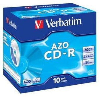 VERBATIM CD-R(10-Pack)Jewel/Crystal/DLP/52x/700MB