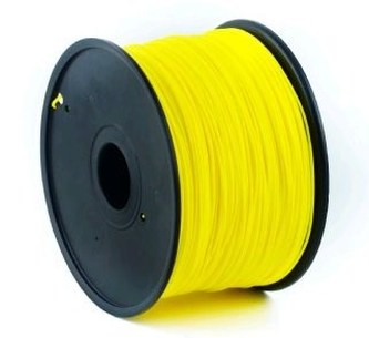 GEMBIRD Tisková struna (filament) PLA, 1,75mm, 1kg, žlutá
