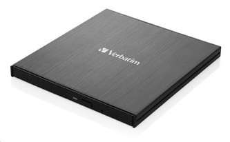 Blu-ray vypalovačka "Slimeline", (externí), 4K Ultra HD, USB 3.1 GEN 1, USB-C, VERBATIM