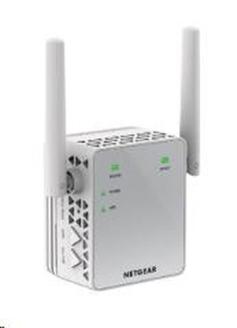 Netgear EX3700 WiFi AC750 Range Extender, 1x 10/100 RJ45, přímo do zásuvky