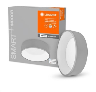 Smart+ Orbis Ceiling Cylinder WIFI TW 450mm Grey Smart+ Orbis Ceiling Cylinder WIFI TW 450mm Grey