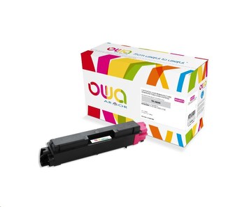 OWA Armor toner pro KYOCERA 5150, 2800 Stran, TK580M, červená/magenta + waste box (TK-580M)