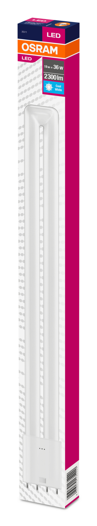 OSRAM DULUX L LED 18W 840 HF 2G11 2300lm 4000K (CRI >80) 30000h A+ (Krabička 1ks) OSRAM DULUX L LED 18W 840 HF 2G11 2300lm 4000K (CRI >80) 30000h A+ (Krabička 1ks)