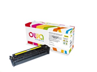 OWA Armor toner pro HP Color Laserjet CP1210, 1215, 1510, 1400 Stran, CB542A, žlutá/yellow