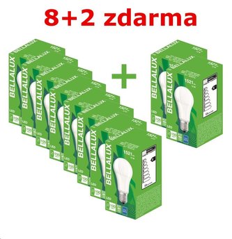 Bellalux ECO CL A  13W FR 100 840 non-dim E27 1521lm 4000K (Karton 8 ks + 2 ks zdarma)