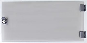 TRITON Dveře 6U celoskleněné,pro rozvaděč RBA,RUA/2,4,5 vč. kování