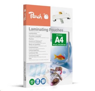 Peach Laminovacia fólia A4 80mic, 100 ks,  PP580-02
