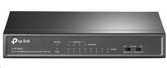 TP-Link TL-SF1008LP [8-Port 10/100Mbps Desktop Switch with 4-Port PoE]