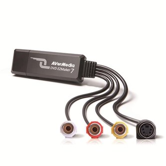 AVERMEDIA DVD EZMaker 7 USB, střihová (zachytávací) karta