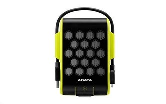 ADATA Externí HDD 2TB 2,5\" USB 3.1, DashDrive™ Durable HD720, G-sensor, zelený, (gumový, vodě/nárazu odolný)