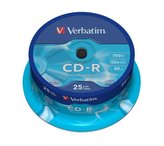 VERBATIM CD-R(25-Pack)Spindle/Extra Protection/DL/52x/700MB