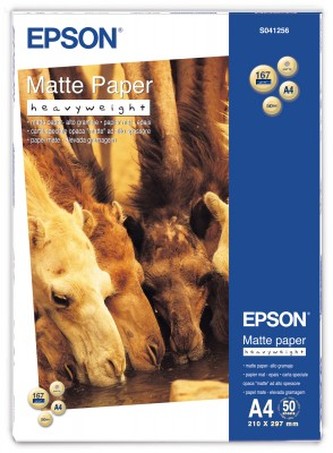 EPSON Paper A4 Matte - Heavyweight , 50 sheets