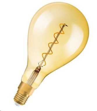OSRAM Vintage 1906 LED CL A160 Filament GOLD 28 5W 820 E27 300lm 2000K (CRI 80) 15000h A+ DIM (Krabička 1ks)