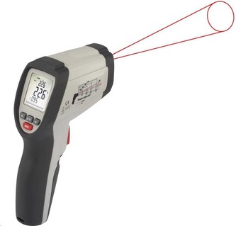 CONRAD IR teploměr Voltcraft IR-800-20C, Optika 20:1, -40 do 800 °C, pyrometr CONRAD IR teploměr Voltcraft IR-800-20C, Optika 20:1, -40 do 800 °C, pyrometr