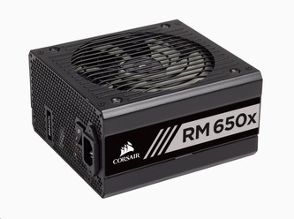 CORSAIR zdroj, RM650x-80 PLUS Gold (ATX, 650W, Modular)