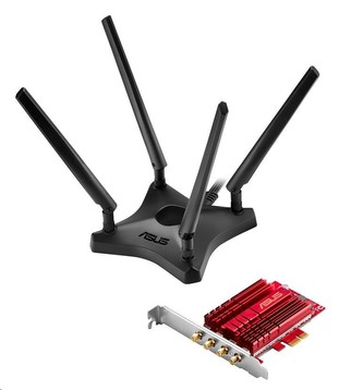 ASUS PCE-AC88 Wireless AC3100 PCI-E card