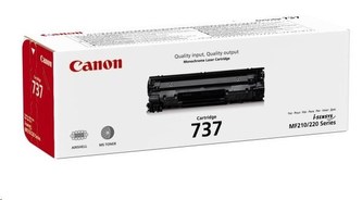 CRG-737 Toner cart. pro i-SENSYS MF229DW tiskárny, CANON černá, 2 400