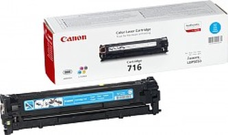 Canon LASER TONER cyan CRG-716C, 1.500 stran (CRG716C) 1500 stran*