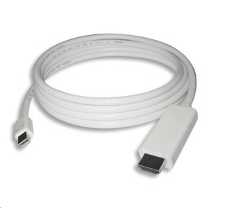 PREMIUMCORD Kabel mini DisplayPort 1.2 na HDMI 2.0, pro rozlišení 4Kx2K@60Hz, 3m