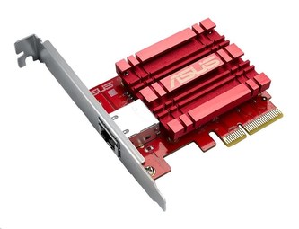 ASUS XG-C100C Síťový adaptér 10GBase-T PCIe se zpětnou kompatibilitou 5/2,5/1G a 100Mb/s; RJ45 port a integrovaný QoS ASUS XG-C100C Síťový adaptér 10GBase-T PCIe se zpětnou kompatibilitou 5/2,5/1G a 100Mb/s; RJ45 port a integrovaný QoS