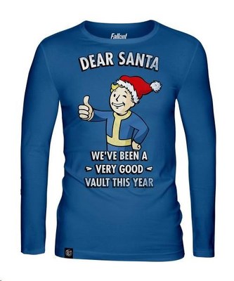 Tričko GLO FALLOUT X-MAS LONG SLEEVE L