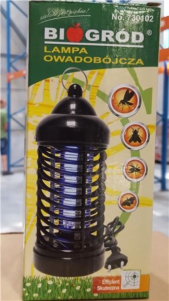 ARKAS 3W Bug zapper lamp UV lampa - hubič komárov