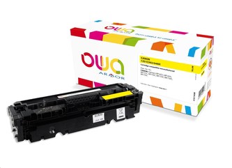 OWA Armor toner pro CANON LBP  653Cdw, 654Cx, MFP735Cx, 5000 str., žlutá/yellow (CRG046H Y)