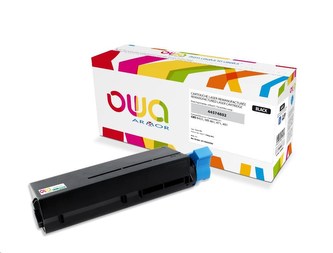 OWA Armor toner pro OKI B431, MB461, MB471, MB491, 7000 Stran, 44574802, černá/black