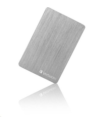 VERBATIM HDD 2.5\" 2TB Store 'n' Go ALU Slim Portable Hard Drive USB 3.2, Space gray