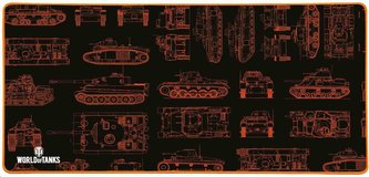 Herní podložka pod myš MP-25 XXL - World of Tanks (PC)