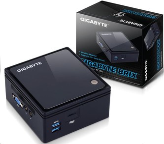 GIGABYTE BRIX BACE-3160, Intel Celeron® J3160, 1xSODIMM DDR3L, WiFi, BT, bez OS