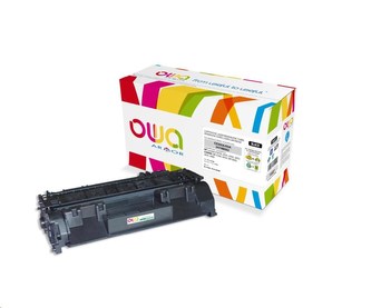 OWA Armor toner pro HP Laserjet P2030, P2035, P2050, P2055, 2300 Stran, CE505A, černá/black