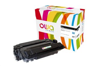 OWA Armor toner pro HP Laserjet P3015 JUMBO, 24000 stran, CE255X, černá/black