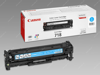 Canon LASER TONER cyan CRG-718C (CRG718C) 2 900 stran*