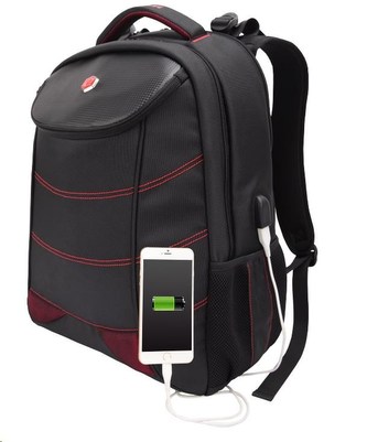 Bestlife gamingový batoh na 17\" notebook s usb konektormi na nabíjanie